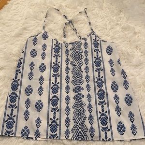 Hollister Tribal Tank Top